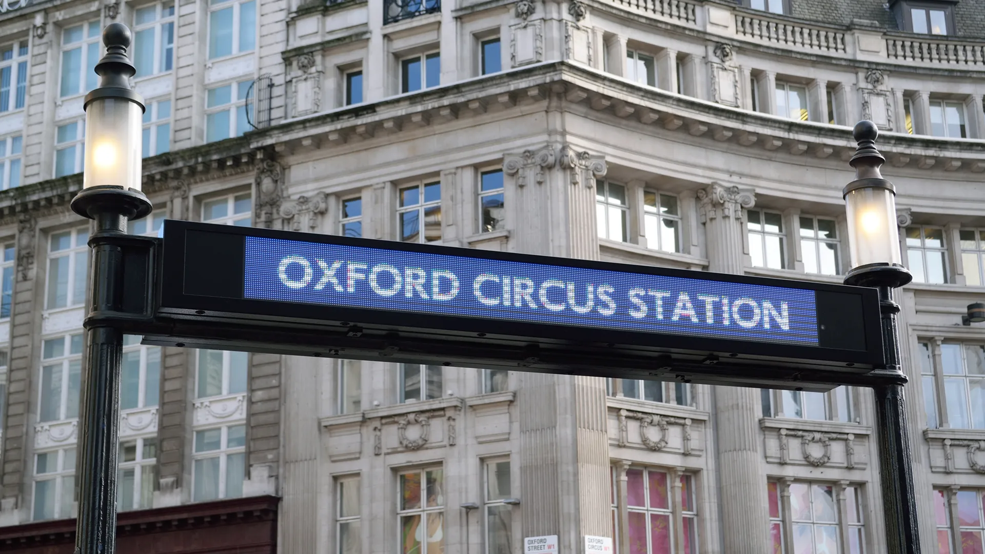 Oxford Circus Underground Station